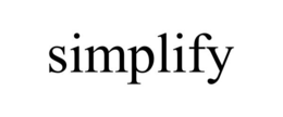 SIMPLIFY trademark