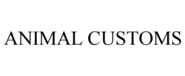 ANIMAL CUSTOMS trademark