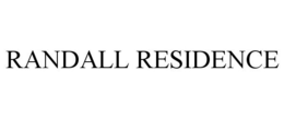 RANDALL RESIDENCE trademark