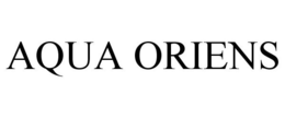 AQUA ORIENS trademark