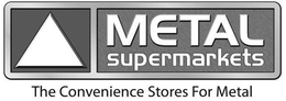 METAL SUPERMARKETS THE CONVENIENCE STORES FOR METAL trademark