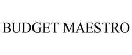 BUDGET MAESTRO trademark