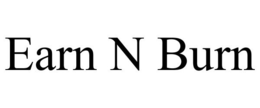 EARN N BURN trademark