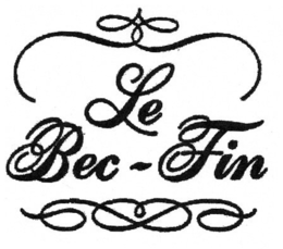 LE BEC-FIN trademark