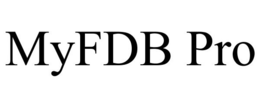 MYFDB PRO trademark