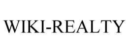 WIKI-REALTY trademark
