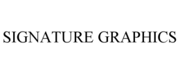 SIGNATURE GRAPHICS trademark