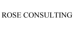 ROSE CONSULTING trademark