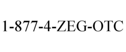 1-877-4-ZEG-OTC trademark