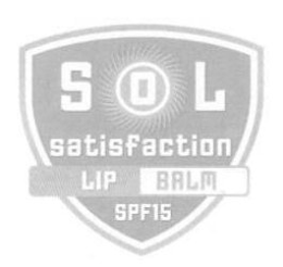 SOL SATISFACTION LIP BALM SPF15 trademark