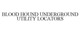 BLOOD HOUND UNDERGROUND UTILITY LOCATORS trademark