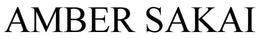 AMBER SAKAI trademark