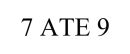7 ATE 9 trademark