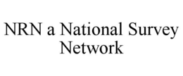 NRN A NATIONAL SURVEY NETWORK trademark