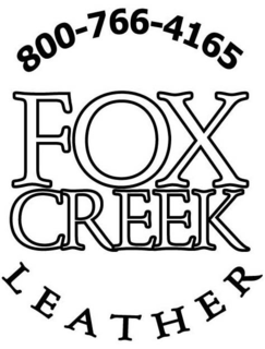 800-766-4165 FOX CREEK LEATHER trademark