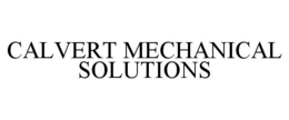 CALVERT MECHANICAL SOLUTIONS trademark