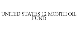 UNITED STATES 12 MONTH OIL FUND trademark