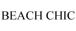 BEACH CHIC trademark