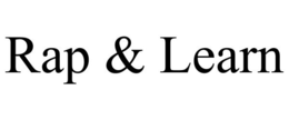 RAP & LEARN trademark