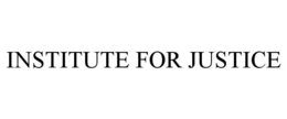 INSTITUTE FOR JUSTICE trademark