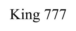 KING 777 trademark