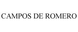 CAMPOS DE ROMERO trademark
