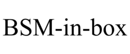 BSM-IN-BOX trademark