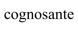 COGNOSANTE trademark