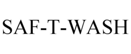 SAF-T-WASH trademark