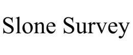 SLONE SURVEY trademark