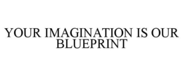 YOUR IMAGINATION IS OUR BLUEPRINT trademark