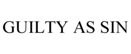 GUILTY AS SIN trademark