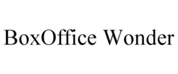 BOXOFFICE WONDER trademark