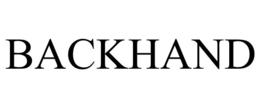 BACKHAND trademark