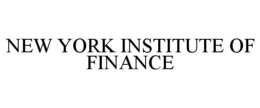 NEW YORK INSTITUTE OF FINANCE trademark