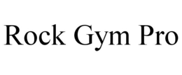 ROCK GYM PRO trademark