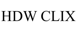 HDW CLIX trademark
