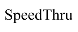 SPEEDTHRU trademark