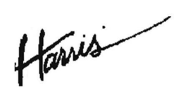 HARRIS' trademark