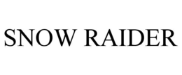 SNOW RAIDER trademark