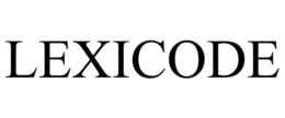 LEXICODE trademark