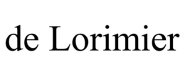 DE LORIMIER trademark