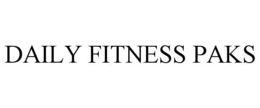 DAILY FITNESS PAKS trademark
