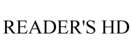 READER'S HD trademark