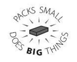 PACKS SMALL DOES BIG THINGS trademark