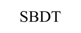 SBDT trademark