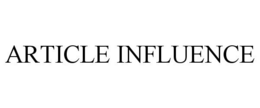 ARTICLE INFLUENCE trademark