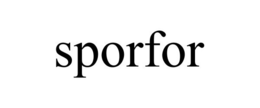 SPORFOR trademark