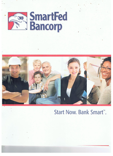 SMARTFED BANCORP START NOW. BANK SMART. trademark
