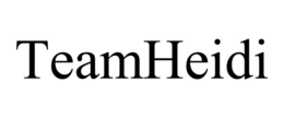 TEAMHEIDI trademark